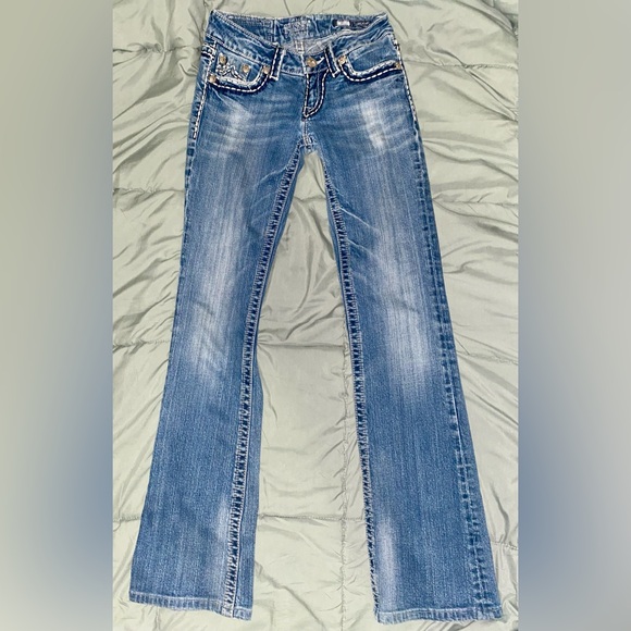 Miss Me Vintage Jeans “Sunny” Bootcut -Size 24 or 25,inseam 33.Rare & broken in! - Picture 3 of 9